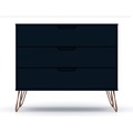 Manhattan Comfort Rockefeller Dresser, Tatiana Midnight Blue 103GMC4